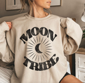Haut molletonné col rond Lunar Essence – Sweat-shirt graphique Moon Tribe