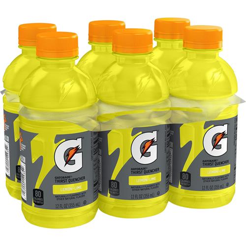 Boissons Gatorade Citron Vert, bouteilles de 355 ml, paquet de 6