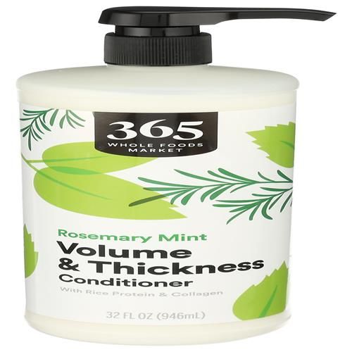 Shampooing volume et épaisseur Rosemary Mint de Whole Foods Market, 946 ml