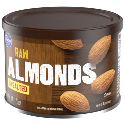 Amandes crues non salées Kroger 6 oz