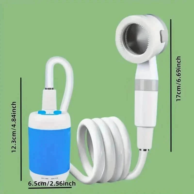 Système d'arrosage portable rechargeable – Douche extérieure et bain de camping