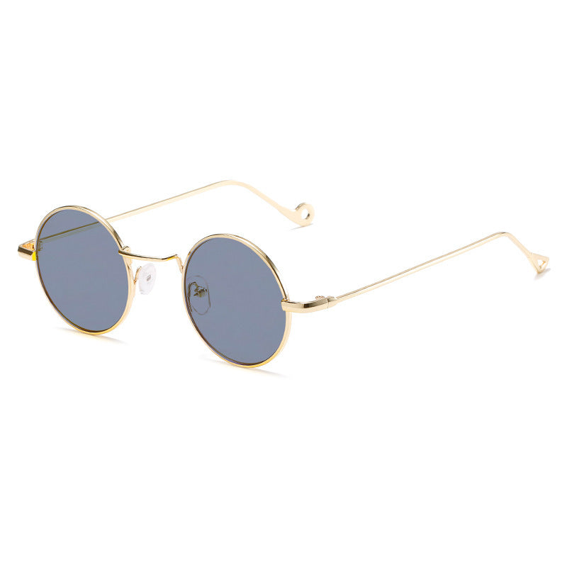 Lunettes de soleil Steampunk – Verres ronds rétro gothiques