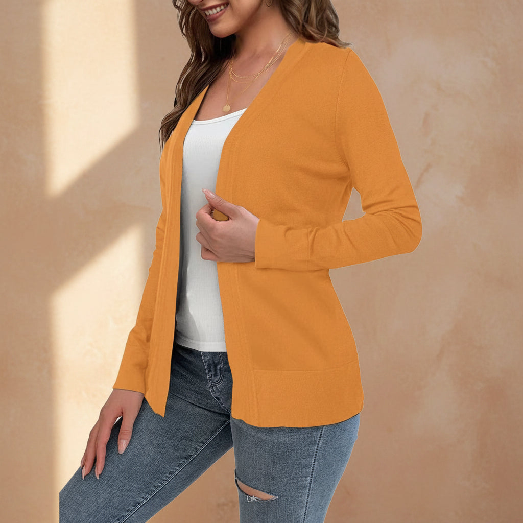 Cardigan en maille ample pour femme – 4 couleurs S–XXL