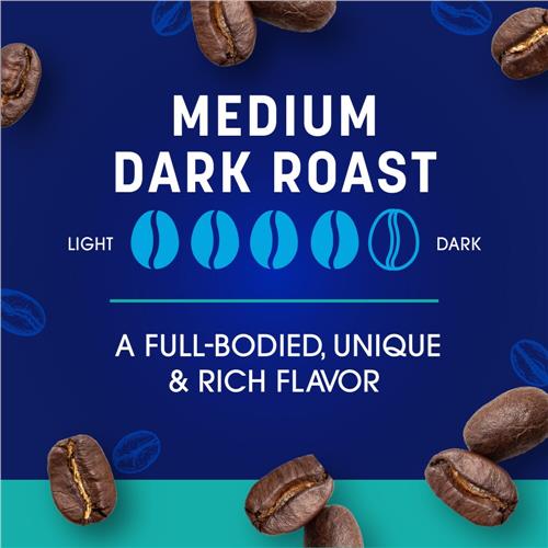 Kroger 100% colombien torréfaction moyenne foncée, café moulu 680 g