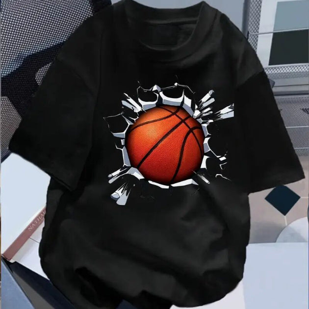 T-shirt streetwear football 3D