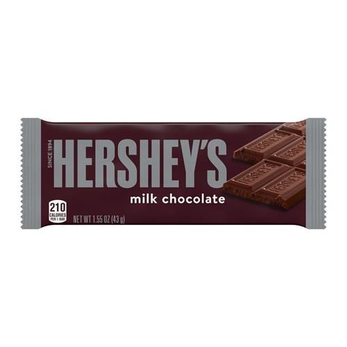 Barre de chocolat au lait Hershey's, 43 g