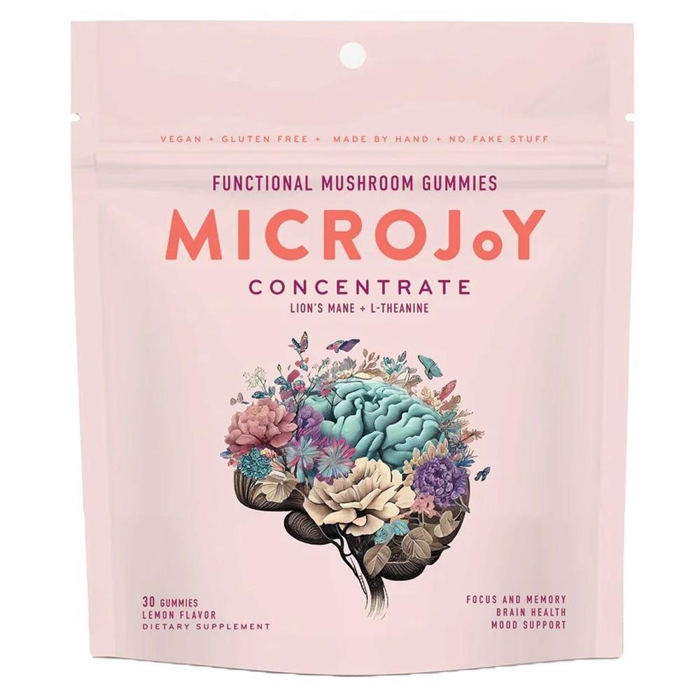 Microjoy - Gommes aux champignons « Concentration » (30 unités)