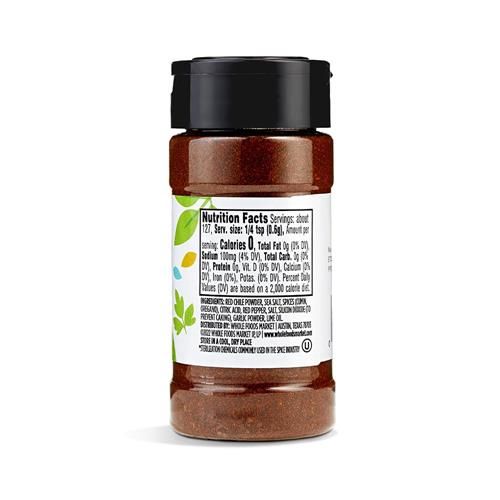 Whole Foods Market, Assaisonnement Piment et Citron Vert, 76 g