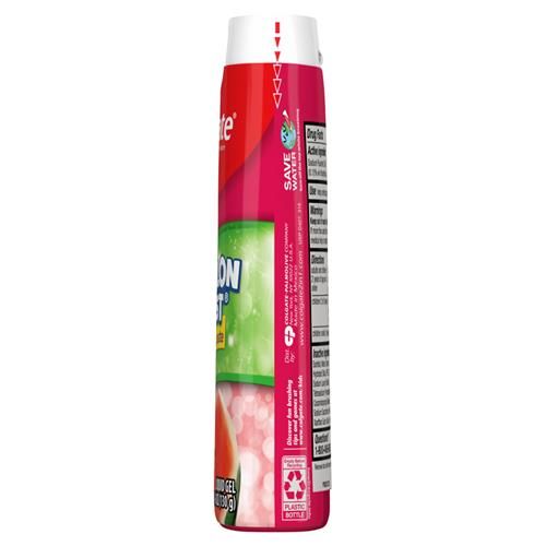 Pâte dentifrice au fluorure pour enfants Colgate Kids, dentifrice gel au fluorure goût pastèque pour enfants, saveur explosion de pastèque, tube de 130 g
