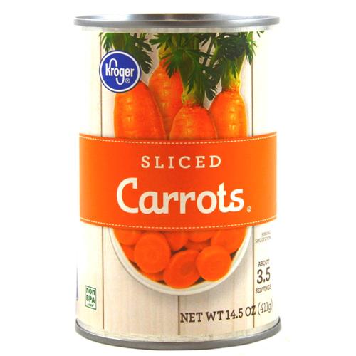 Kroger Carottes tranchées 411 g