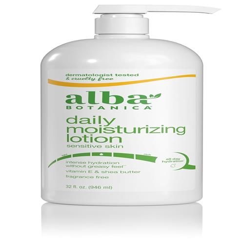 Lotion émolliente non parfumée Alba Botanica, 946 ml
