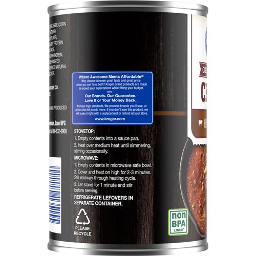 Piment de Kroger sans haricots 425 g