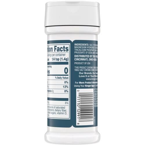 Sel à teneur réduite en sodium Kroger 7,65 oz
