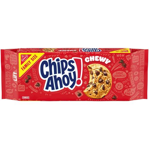 Chips Ahoy! Biscuits moelleux aux pépites de chocolat, format familial, 552 g