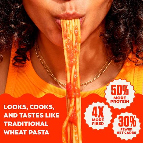 Banza Penne Pasta From Chickpeas - Gluten Free, High Protein, And Lower Carb Protein Penne Chickpea Pasta - 8Oz