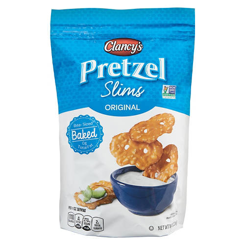 Bretzels fins originaux Clancy's, 227 g