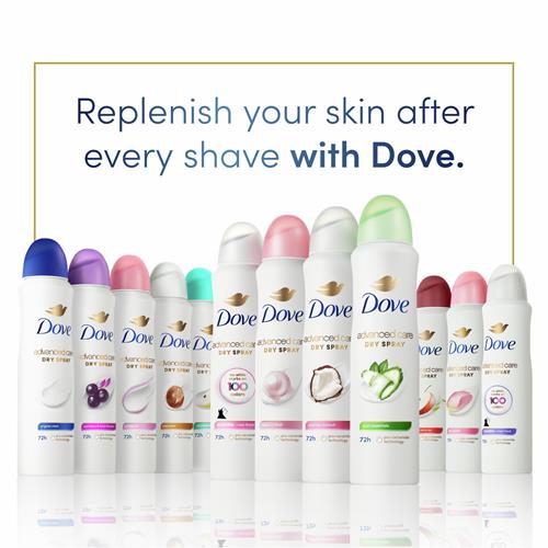 Dove Soin Avancé Anti-transpirant Vaporisateur Sec Cool Essentials Aide À La Réparation De La Barrière Cutanée Après Le Rasage Avec La Technologie Pro Ceramide 107 g