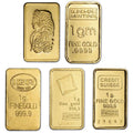 Lingotin d'or 1 gramme - Marque aléatoire - Marché secondaire - Pureté 999.9