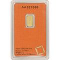 Lingotin Or 1g - Valcambi Suisse - Pureté 999.9 sous Scellé Certifié