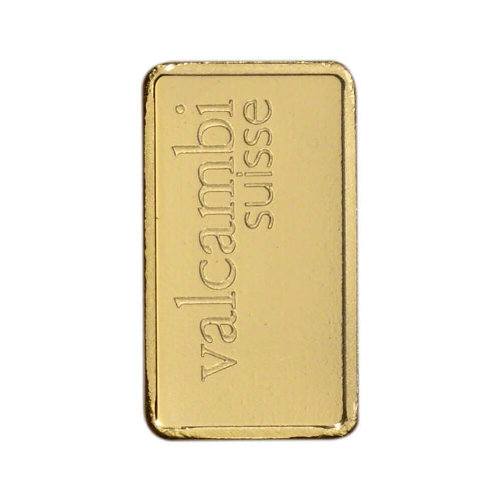Lingotin Or 1g - Valcambi Suisse - Pureté 999.9 sous Scellé Certifié