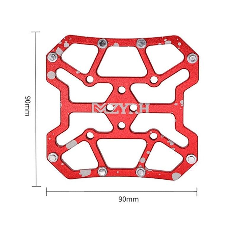 1 paire d'adaptateurs de plate-forme en alliage d'aluminium pour pédales automatiques de vélo de route VTT, adaptateurs de plate-forme universels en alliage pour pédales automatiques à cales