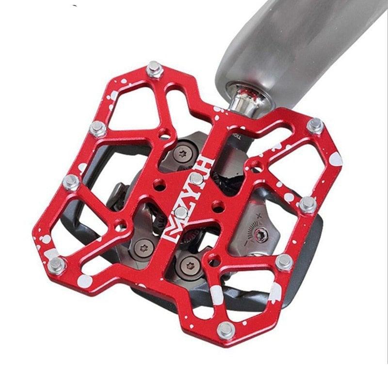 1 paire d'adaptateurs de plate-forme en alliage d'aluminium pour pédales automatiques de vélo de route VTT, adaptateurs de plate-forme universels en alliage pour pédales automatiques à cales