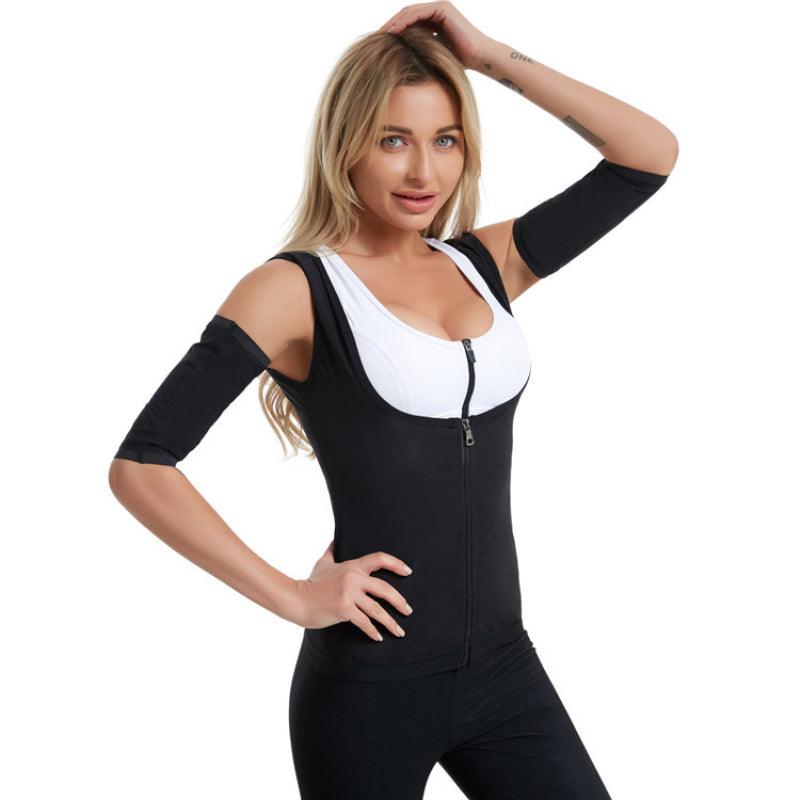 1 Paire de Manchettes de Bras Compression Élastique Femme Manches Amincissantes Anti-Cellulite Manchettes de Compression Rafraîchissantes pour Hommes et Femmes Protecteur de Bras pour Basketball Sport Kit de Bras