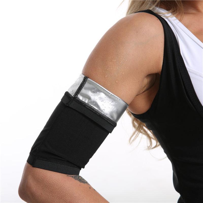 1 Paire de Manchettes de Bras Compression Élastique Femme Manches Amincissantes Anti-Cellulite Manchettes de Compression Rafraîchissantes pour Hommes et Femmes Protecteur de Bras pour Basketball Sport Kit de Bras