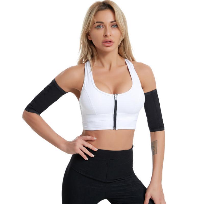 1 Paire de Manchettes de Bras Compression Élastique Femme Manches Amincissantes Anti-Cellulite Manchettes de Compression Rafraîchissantes pour Hommes et Femmes Protecteur de Bras pour Basketball Sport Kit de Bras