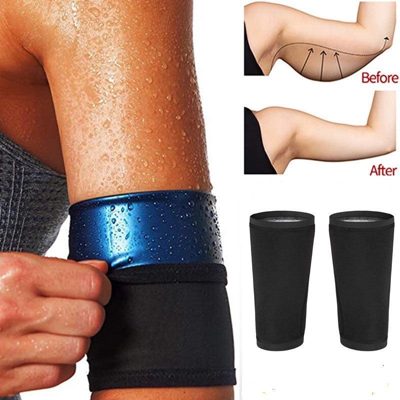 1 Paire de Manchettes de Bras Compression Élastique Femme Manches Amincissantes Anti-Cellulite Manchettes de Compression Rafraîchissantes pour Hommes et Femmes Protecteur de Bras pour Basketball Sport Kit de Bras