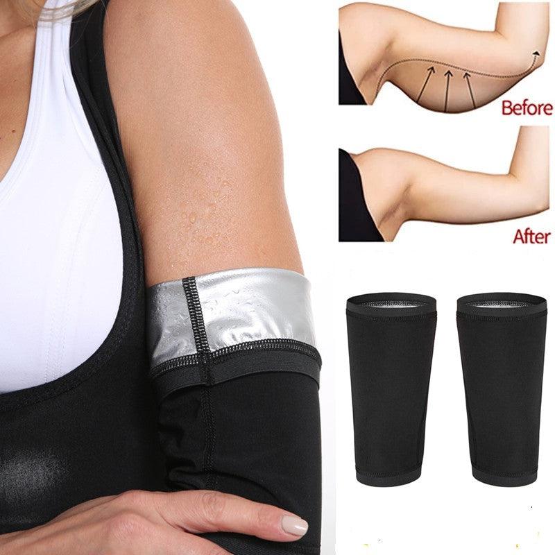 1 Paire de Manchettes de Bras Compression Élastique Femme Manches Amincissantes Anti-Cellulite Manchettes de Compression Rafraîchissantes pour Hommes et Femmes Protecteur de Bras pour Basketball Sport Kit de Bras