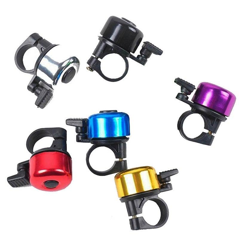 1 klaxon de vélo de sport, de VTT, de route, en métal, avertisseur de sécurité, alarme, accessoires de cyclisme de protection, cloche de vélo classique pour adultes, hommes, femmes, enfants, filles, garçons, vélos, accessoires de VTT