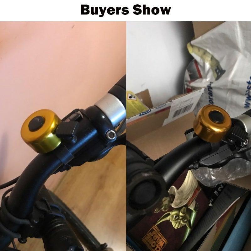 1 klaxon de vélo de sport, de VTT, de route, en métal, avertisseur de sécurité, alarme, accessoires de cyclisme de protection, cloche de vélo classique pour adultes, hommes, femmes, enfants, filles, garçons, vélos, accessoires de VTT