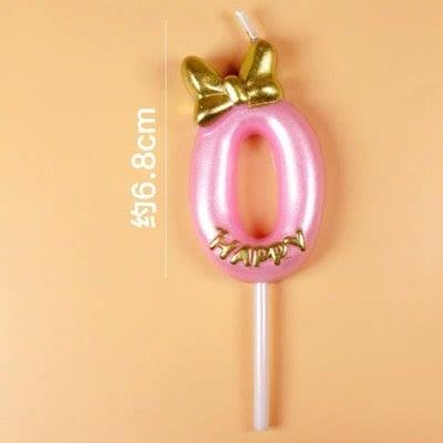 1 bougie d'anniversaire numéro 0-9, chiffre un, bougies dorées pour fête d'anniversaire, fête prénatale, bougies de gâteau joyeux anniversaire pour enfants adultes, mariage/fête, outils de décoration de gâteau avec bougie couronne