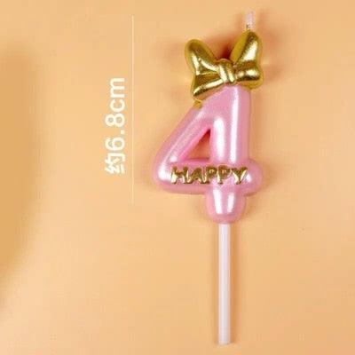 1 bougie d'anniversaire numéro 0-9, chiffre un, bougies dorées pour fête d'anniversaire, fête prénatale, bougies de gâteau joyeux anniversaire pour enfants adultes, mariage/fête, outils de décoration de gâteau avec bougie couronne