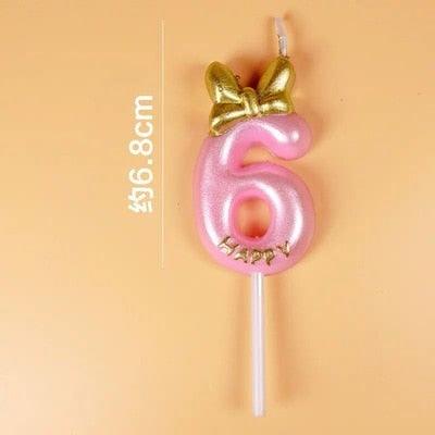 1 bougie d'anniversaire numéro 0-9, chiffre un, bougies dorées pour fête d'anniversaire, fête prénatale, bougies de gâteau joyeux anniversaire pour enfants adultes, mariage/fête, outils de décoration de gâteau avec bougie couronne