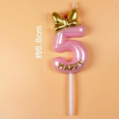 1 bougie d'anniversaire numéro 0-9, chiffre un, bougies dorées pour fête d'anniversaire, fête prénatale, bougies de gâteau joyeux anniversaire pour enfants adultes, mariage/fête, outils de décoration de gâteau avec bougie couronne