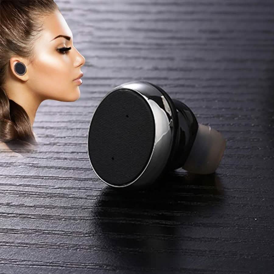 1-Unité : Mini casque stéréo intra-auriculaire sans fil Bluetooth 10.0 invisible