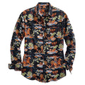 Chemise western à manches longues Hawaïenne Rodéo Tin Haul pour homme