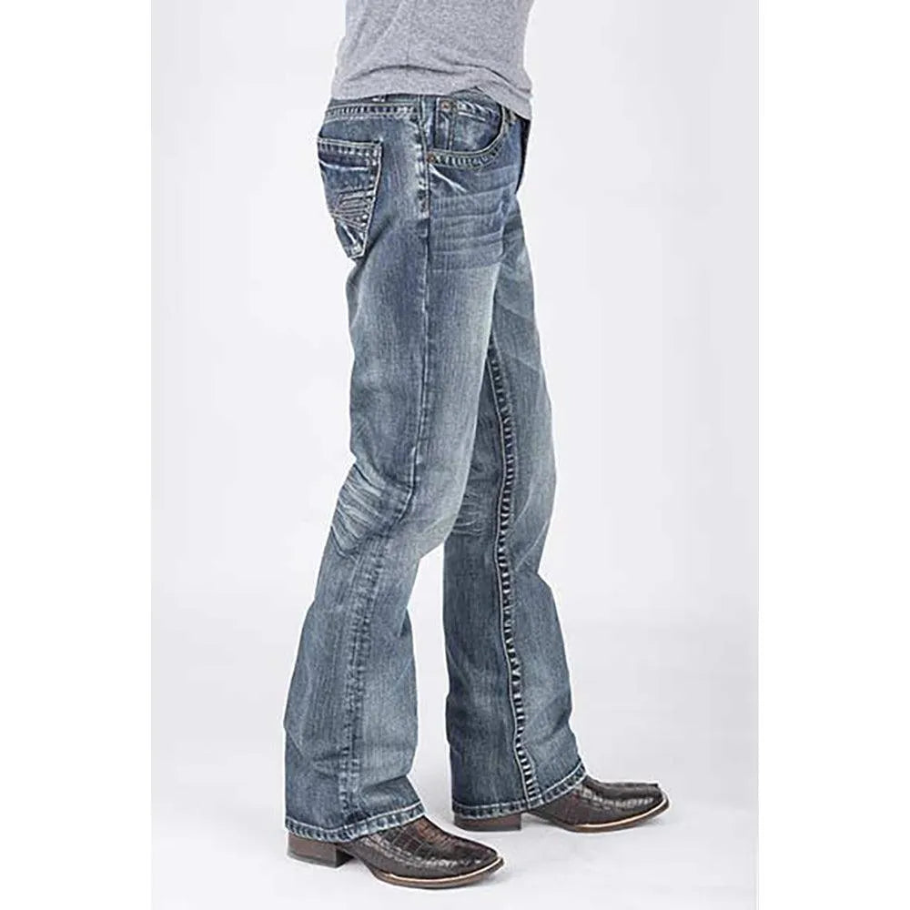 Jean Tin Haul Guy (délavage moyen) - Jean bootcut homme