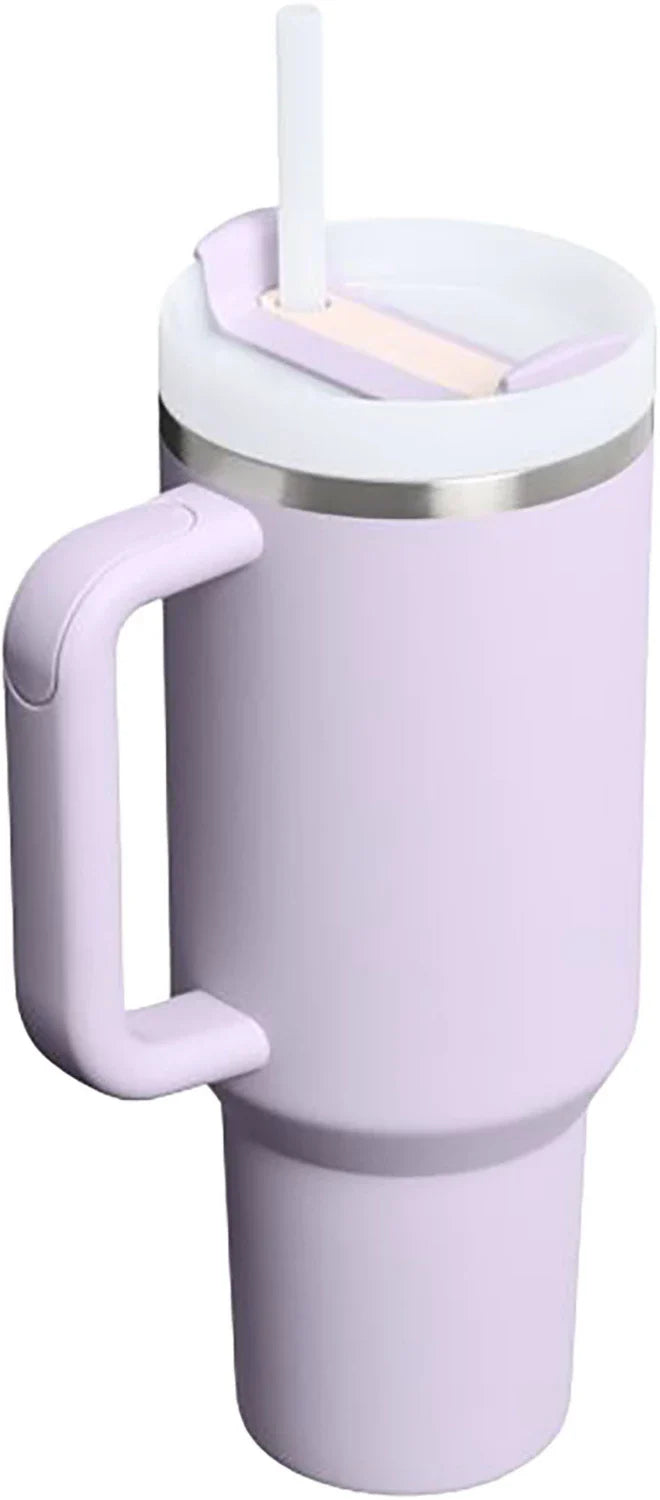 Gobelet Stanley Quencher H2.0 Flowstate en Acier Inoxydable de 40 oz - Poussière Pourpre