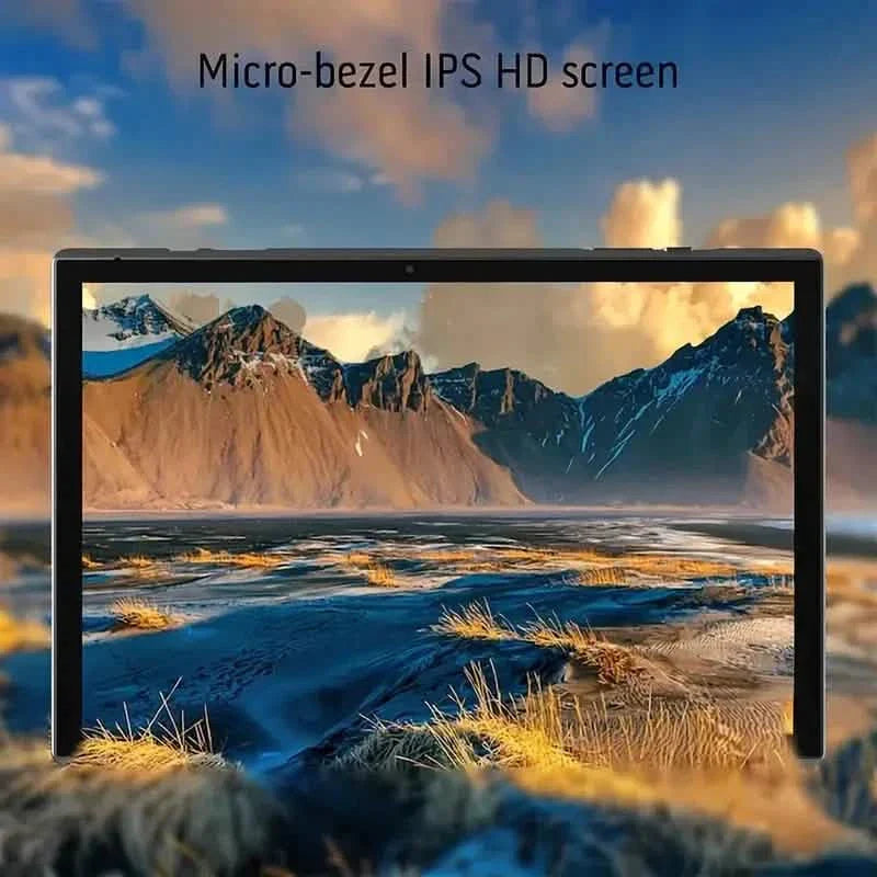 Tablette Android 12 de 10 pouces avec 32 Go + 4 Go de RAM et caméras avant et arrière