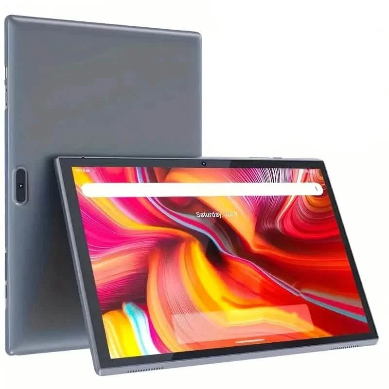 Tablette Android 12 de 10 pouces avec 32 Go + 4 Go de RAM et caméras avant et arrière