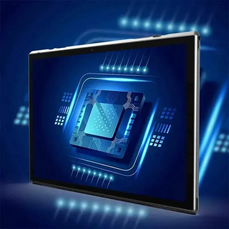 Tablette Android 12 de 10 pouces avec 32 Go + 4 Go de RAM et caméras avant et arrière