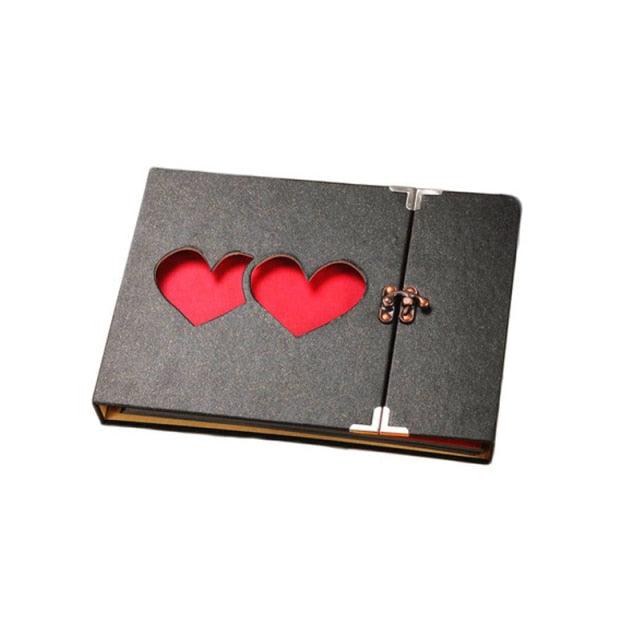Album de 10 pouces à faire soi-même, cadeau d'anniversaire de mariage, album photo, papier scrapbooking, albums photo autocollants, cadeau d'anniversaire, albums de scrapbooking familial, cadeau d'anniversaire de famille pour couple