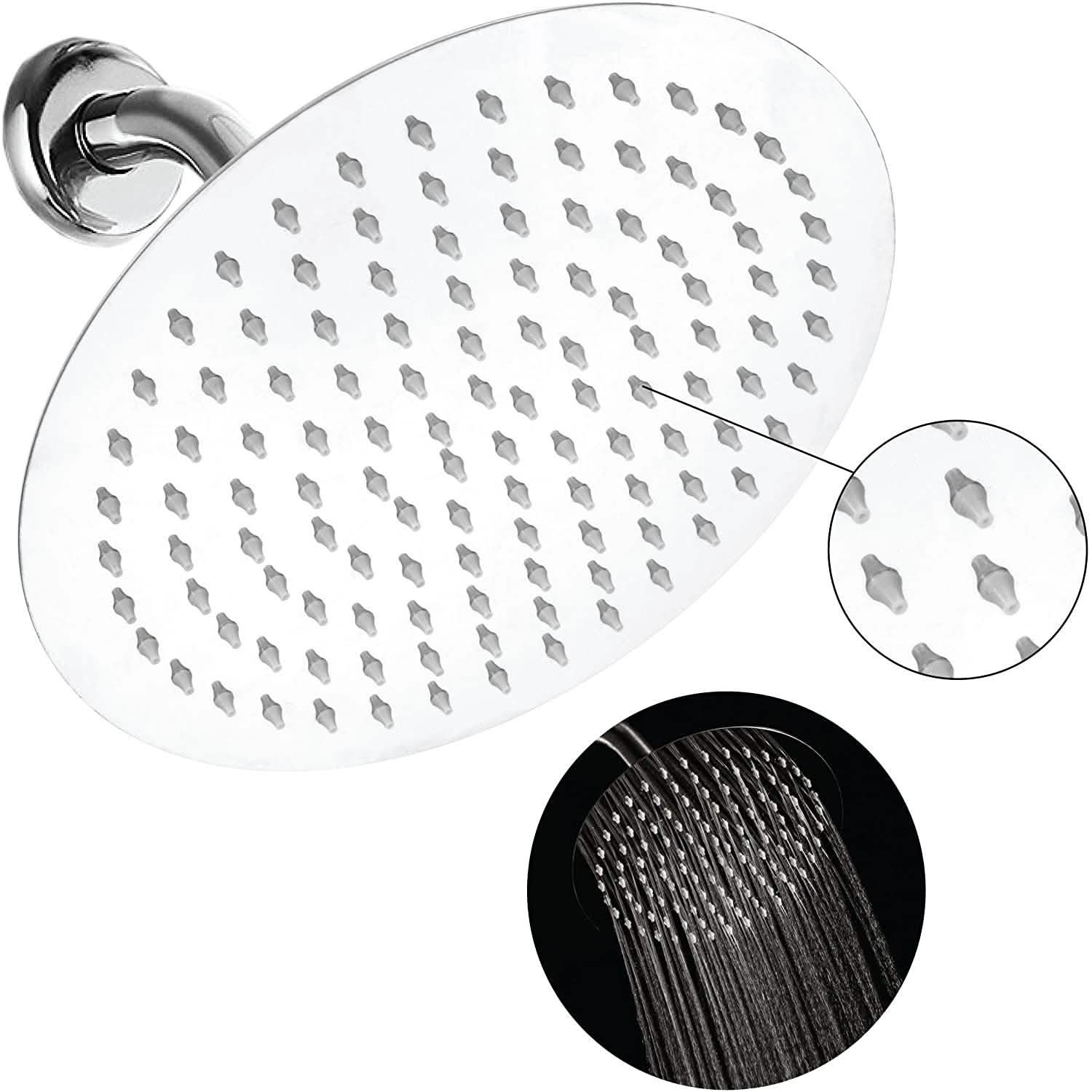 Pommeau de douche pluie 10 pouces