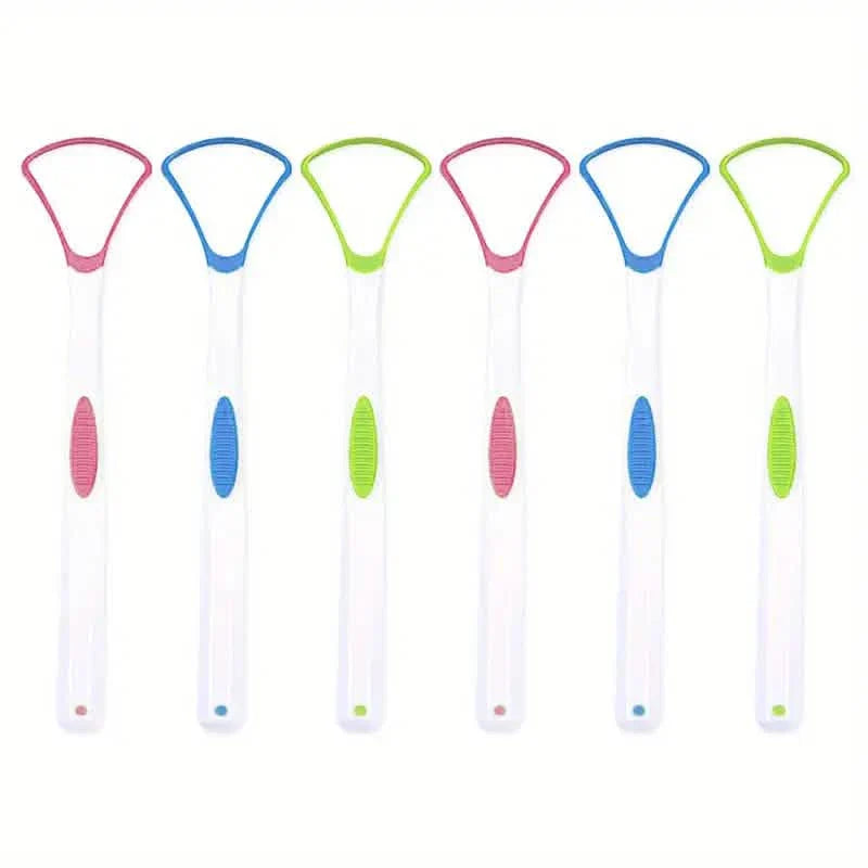 Lot de 10 : gratte-langue 100 % sans BPA