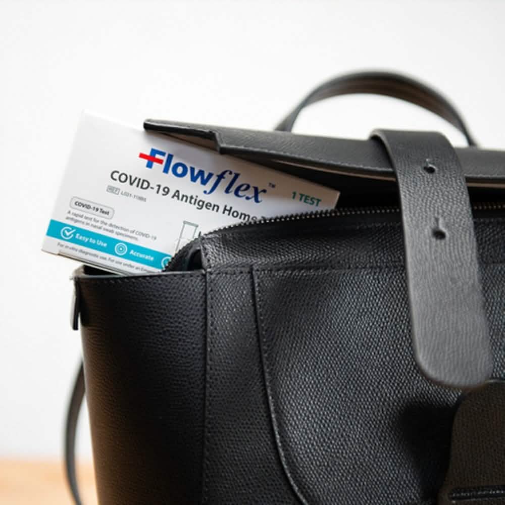 Lot de 10 : Kit de test rapide antigénique COVID-19 Flowflex à domicile