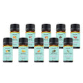 Lot de 10: Ensemble d'huiles essentielles fruitées de première qualité pour la fabrication de bougies et de savons