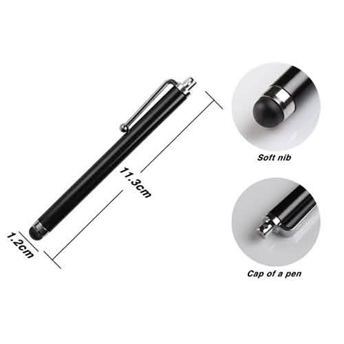Lot de 10 : Stylets pour écrans tactiles capacitifs universels